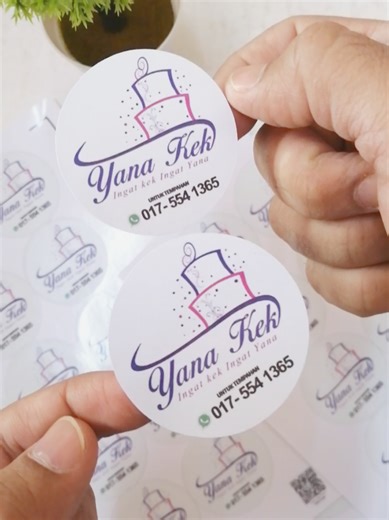 Sticker kuih raya 5cm #sticker #stickers #fypppppppppppppppppppppppppppppppppppp #fypage