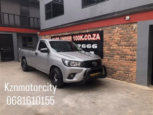 KZN MOTOR CITY on Instagram: "2016 Toyota Hilux VVTI REV 2.0 Manual Lwb singlecab petrol with Power steering electric windows radio cd central lock Abs airbags electronic mirrors leather seat mag rims worth 20k alone bullbar and tow bar very reliable bakkie and drives very well R199 990 Your trusted dealer in the automotive industry for over 17 years buy,sell or trade a car in today contact us on 0681610155 #Hilux for sale"