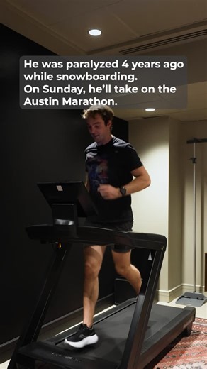 KUT News | Max Krohn was never a big runner. But all of that changed four years ago after an accident left him paralyzed and fighting to regain any... | Instagram