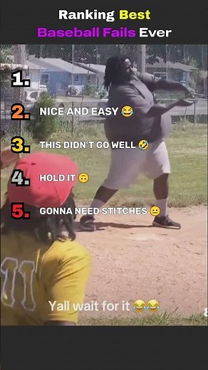 Ranking Best Baseball Fails Ever