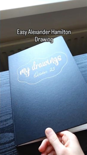 Alexander Hamilton easy drawing idea #art #markerart #alexanderhamilton #hamilton #linmanuelmiranda