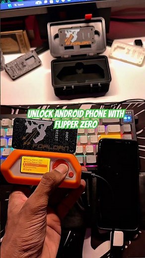 Unlock Android phone With flipper zero badusb #flipperzero #flipperzeroprivacyprotection #hacker