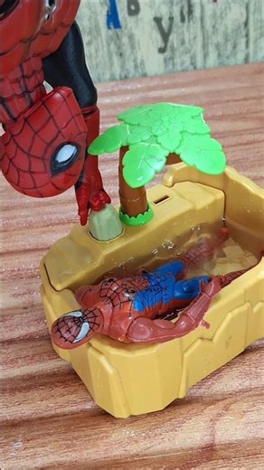 Spider-Man's EPIC Bathtub Swimming Fail! 🤣🕷️