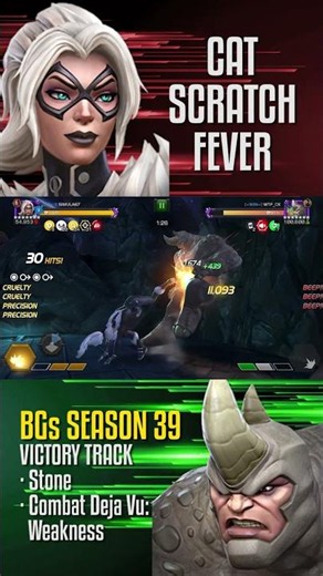 Black Cat is INCREDIBLE for this Meta #mcoc #marvelcontestofchampions #battlegrounds