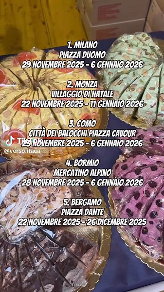 Ecco le date dei 10 mercatini di Natale più belli della Lombardia 🎄 #natale #natale2025 #mercatinidinatale #versoitaca #mercatini