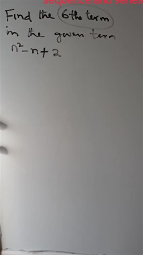 Problem Solving on sequence and series #USmaths #ukmaths #gcsemaths #sequence