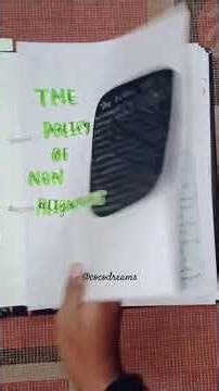 Political science project file class 12th (India's external relations)#class12 #project