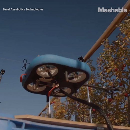 There's a flying autonomous robot that's better at picking fruit than you. | Mashable