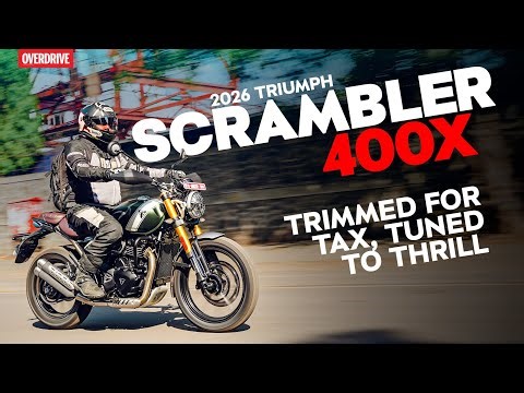 2026 Triumph Scrambler 400X Review: 350cc Engine Dodges Tax, Retains Character | #OVERDRIVE