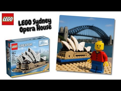 How cool can I make an animated speed build of the Lego Sydney Opera House?