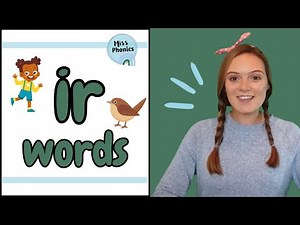 Learn to Blend 'ir' Words with Miss Phonics | Phonics Blending Practice for Kids | British Teacher
