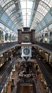 Beautiful inside and out. Whether you're in the mood for sight-seeing, fine-dining, cafe hopping or clothes shopping, visit the QVB this weekend. #qvb #queenvictoriabuilding | Queen Victoria Building