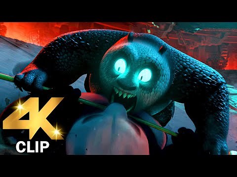 Po Vs Chameleon Po - Fight Scene KUNG FU PANDA 4 (2024) Movie CLIP 4K
