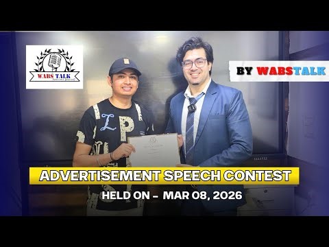 (Join : 9999947824) Highlights: Advertisement Speech Contest Held on 08-03-26 #publicspeaking