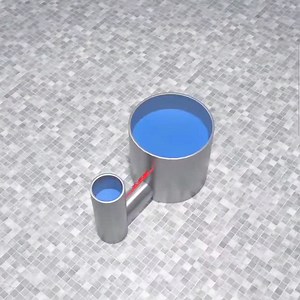 How Hydraulic System Multiply Force | Pascal's Principle Explained 🤯 #hydraulic #physics #3danimation #technology #fyp | Voltrex4