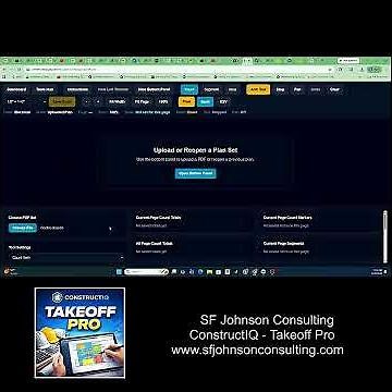 The Easiest Takeoff System Ever Built - ConstructIQ Takeoff Pro
