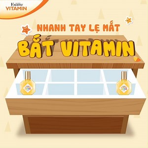 MINIGAME: NHANH TAY LẸ MẮT - BẮT VITAMIN! 👀 Những chai Vitamin lém lỉnh và tinh nghịch đang "thách đấu" bạn! Bạn đã sẵn sàng chấp nhận thử thách? Hãy cùng nhau thi tài xem mắt bạn và V.Rohto Vitamin, bên nào nhanh hơn, "lợi hại" hơn nha! 📣 Thể lệ tham gia: 1⃣ Bước 1: Chụp lại màn hình, "bắt trọn khoảnh khắc" 02 chai V.Rohto Vitamin cùng xuất hiện 2⃣ Bước 2: Comment hình ảnh dưới bài post và tag thêm 1 người bạn để cùng chơi nào! 3⃣ Bước 3: Like fanpage V.Rohto Việt Nam và share bài post ở chế 