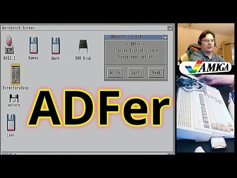 Amiga 1200 - Disketten in ADF-Files konvertieren