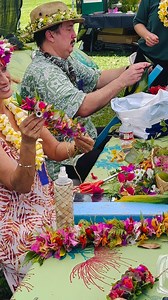 Step into the heart of Hawaiian tradition with this colorful glimpse of lei making! Bursting with blooms and aloha, these handcrafted leis are more than just beautiful—they’re a symbol of love, celebration, and island culture. #hawaii #Lei #aloha #luckywelivehawaii #islandvibes #honolulu | Spirit of Hawaii