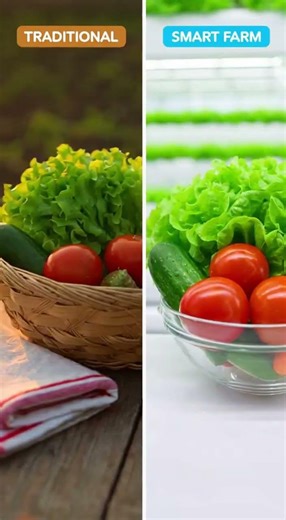 จากเมล็ดสู่โต๊ะอาหาร 🍽️ ฟาร์มไฮเทคเร็วกว่าจริงไหม? 🚀 มาดูกัน! #FarmToTable #TechAdvantage #AI