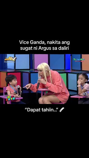 Argus' Cute Moment on It's Showtime with Vice Ganda