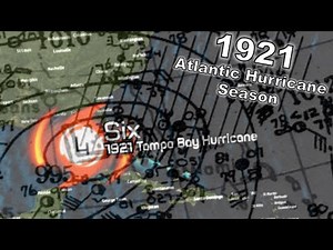 1921 Atlantic Hurricane Season Animation