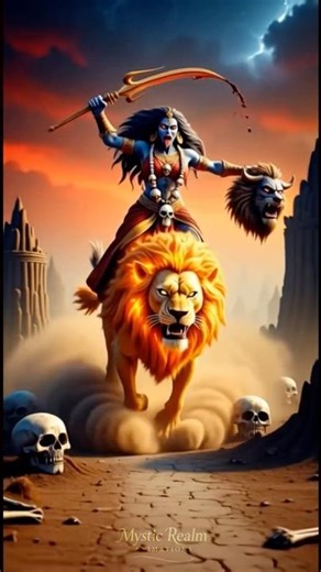 Mahakali vs Mahishasur ⚡ The Epic Chase | Divine Wrath of Kali Mata | Mystic Realm”