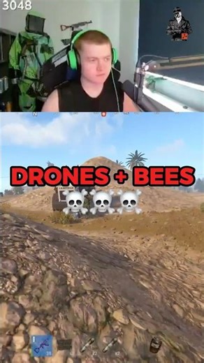 Drones And Bees ☠️☠️☠️ #rust #shorts #oilrats