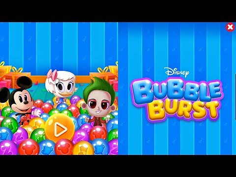 Disney Bubble Burst - Rompecabezas ráfaga de burbujas diversión con tus personajes Disney & DisneyJr