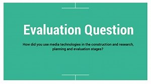 Evaluation Question