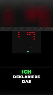 KI erstellt Space Invaders: Erstaunliche OpenCode-Ergebnisse mit lokalem LLM! #shorts