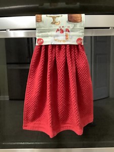 Hanging Terry Oven Towel: Decorative Kitchen Wrap Towel With Strap - Etsy