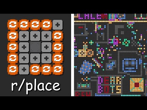 I Made r/Place in Cell Machine.