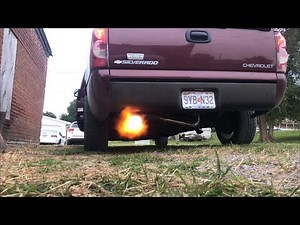 Cammed Silverado 2step SHOOTING FLAMES!