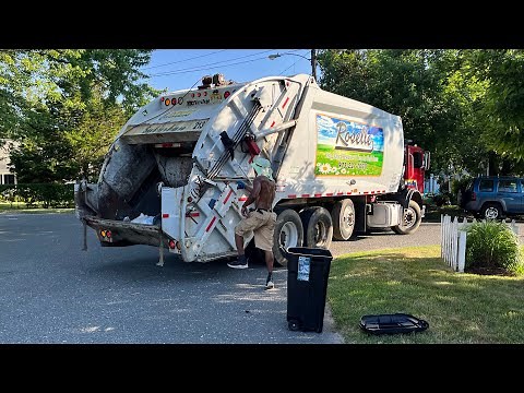 Roselle Mack McNeilus Rear Loader Garbage Truck Packing Super Heavy Bulk and Garbage