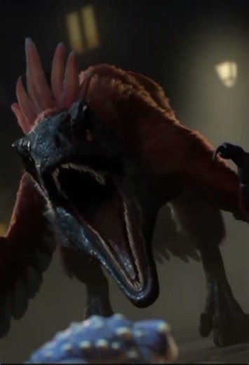 Pyroraptor Jurassic world chaos theory ☠️ #jurassicworld