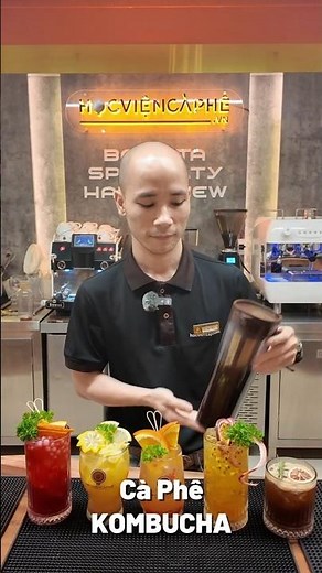 Khoá Học Pha Chế Nâng Cấp Menu Món Mới 2025 - Trà Kombucha - Trà Shan Tuyết