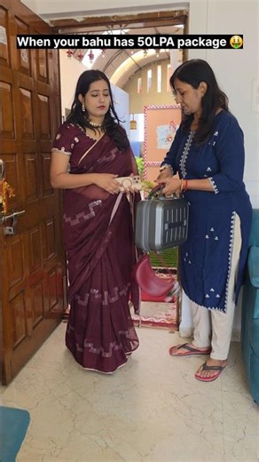 "Bahu paisa wali ho toh saas ka behaviour." 🤣😉🤪 #relatable #funny #comedy #shorts