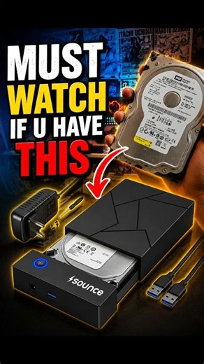 Don't Throw Away Your Old Hard Drive! Turn It Into 1TB External Storage