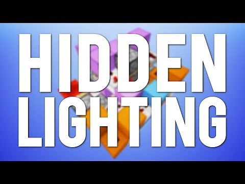 Minecraft: Fancy Modern Hidden Lighting