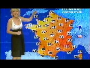 TF1 - 20 Juin 2005 - Prévisions météo - Archive Télé 522 du Fantôme du Temps