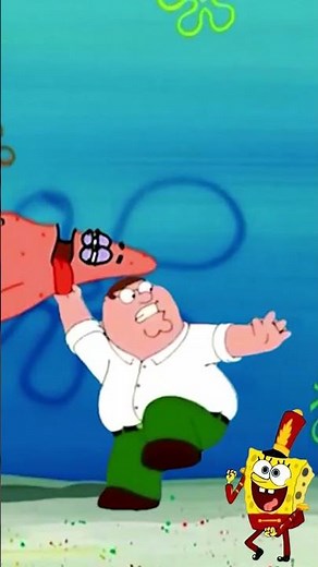 Family Guy (Peter Griffin) sings Spongebob Theme Song #cover #remix #meshup #ai #funny #spongebob
