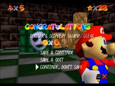 Super Mario Star Road 80 Star BLJless TAS in 47:43.29