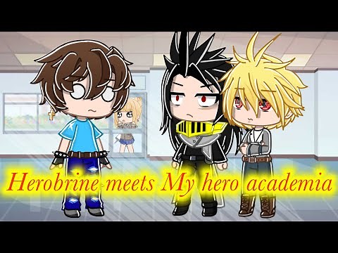 Herobrine meets My hero academia / Gacha club mini movie