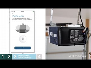 How to Set up a Garage Door Opener after Adding a Yale | LiftMaster Smart Lock in the myQ App
