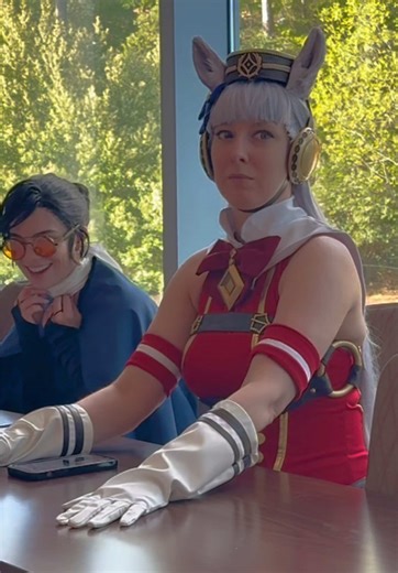 I love videos of retired race horses hearing the bugle call ✨ #umamusume #goldship #prettyderby #umamusumeprettyderby #goldshipumamusume