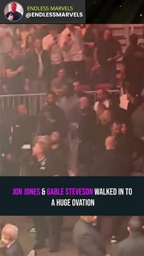 UFC 327: Crowd ERUPTS for Jon Jones 🔥 #ufc