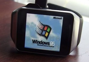 Install Windows 95 on your smartwatch to make it even more useless