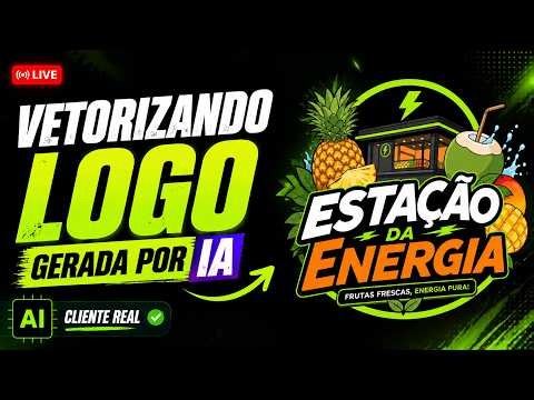 Transforme Logos de IA em Arte Vetorial Profissional – Cliente Real