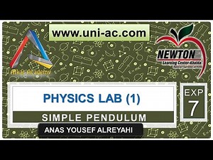 physics lab 1-Experiment 7- Simple Pendulum